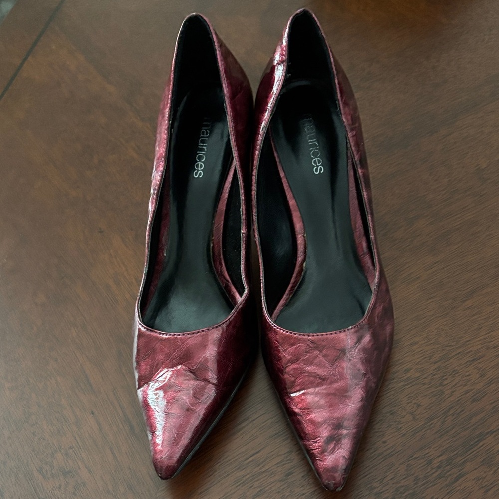 Maurices Deep Burgundy Women's Heels